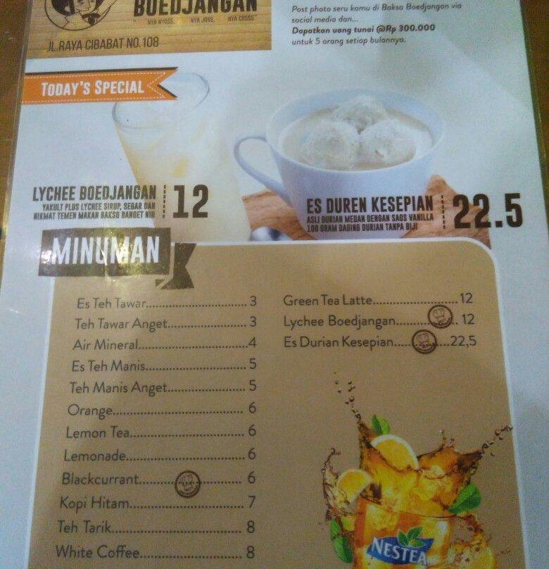 Bakso Boedjangan Cimahi