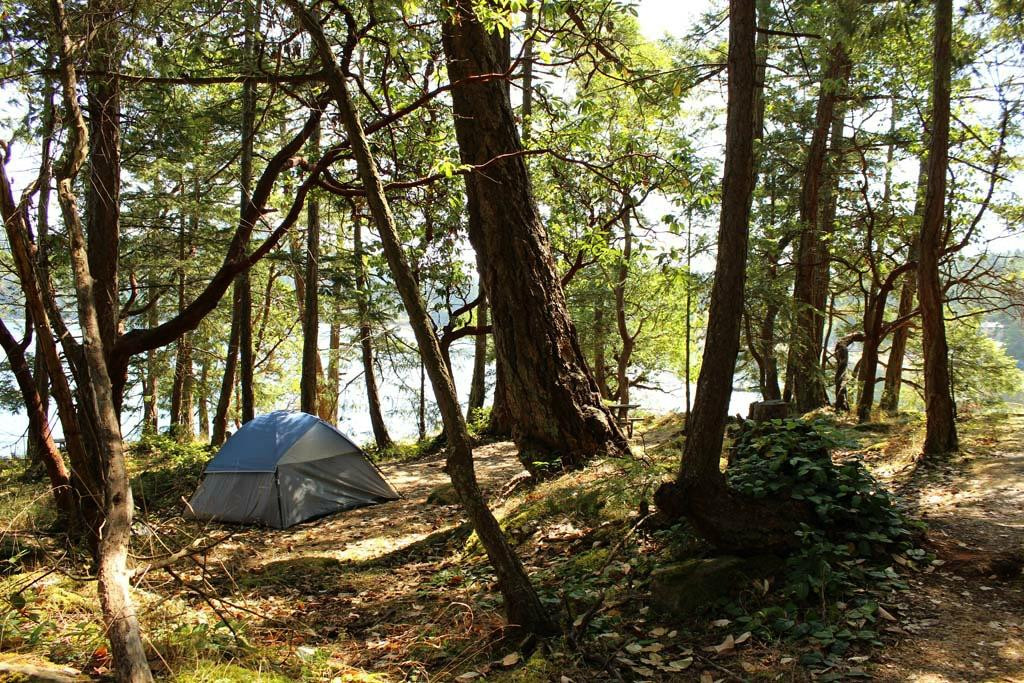 Mayne Island Camping