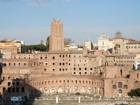 图拉真市场-罗马必去景点