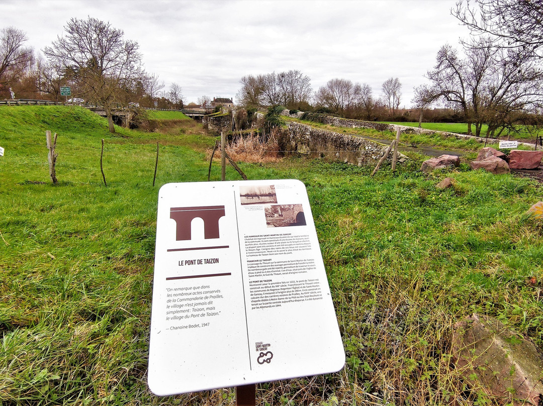 Ancien pont roman de Taizon