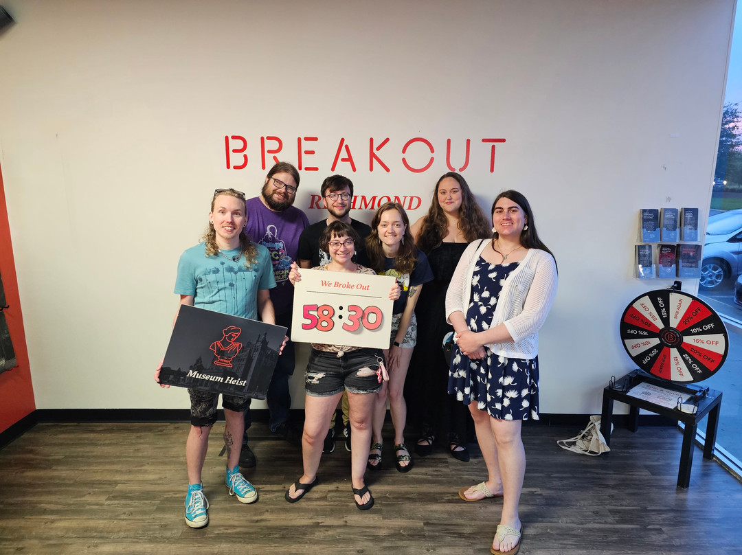Breakout Games - Richmond-里士满必去景点