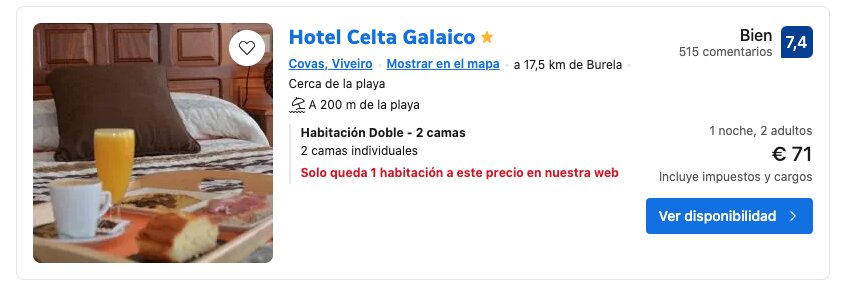 Hotel Celta Galaico-官方