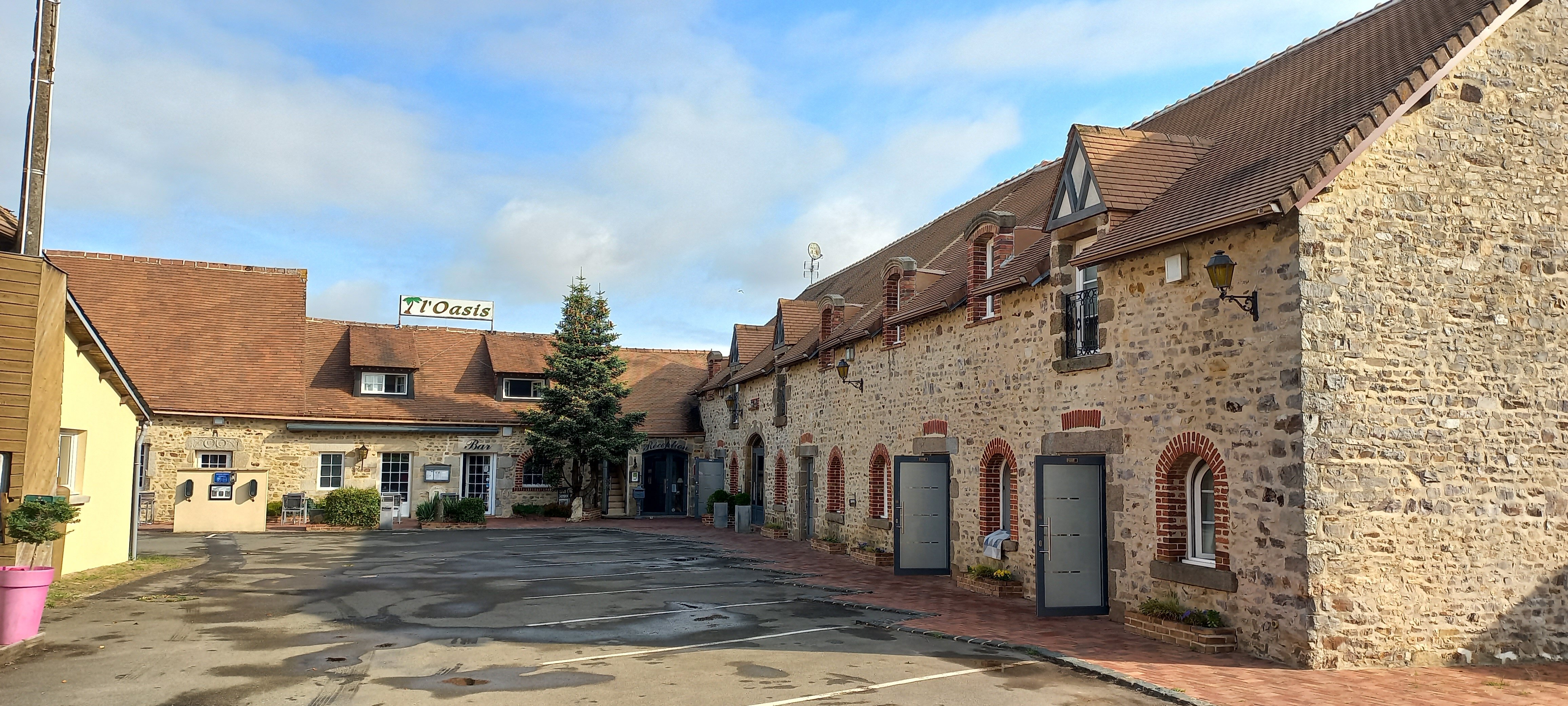 Logis Hôtel Oasis-浴室