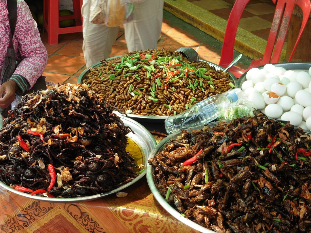 Marché Des Mygales Frites De Skun