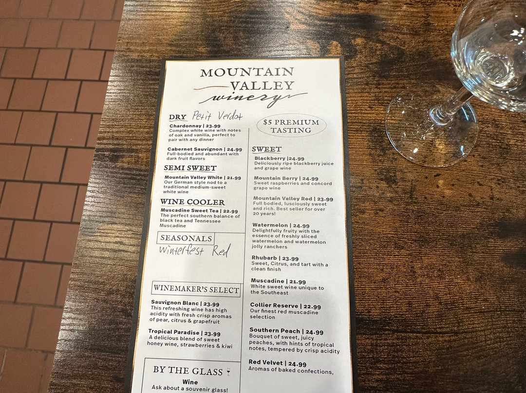 Mountain Valley Winery-皮金福奇必去景点