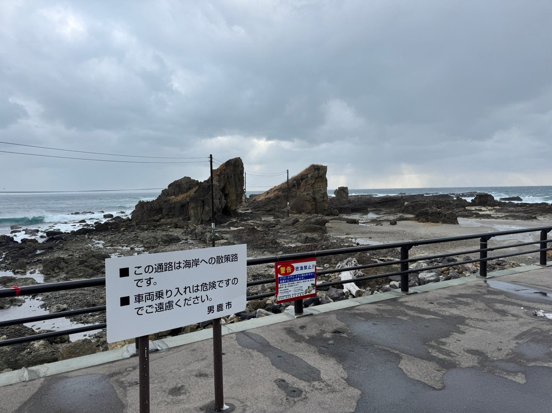 Godzilla Rock-男鹿市必去景点