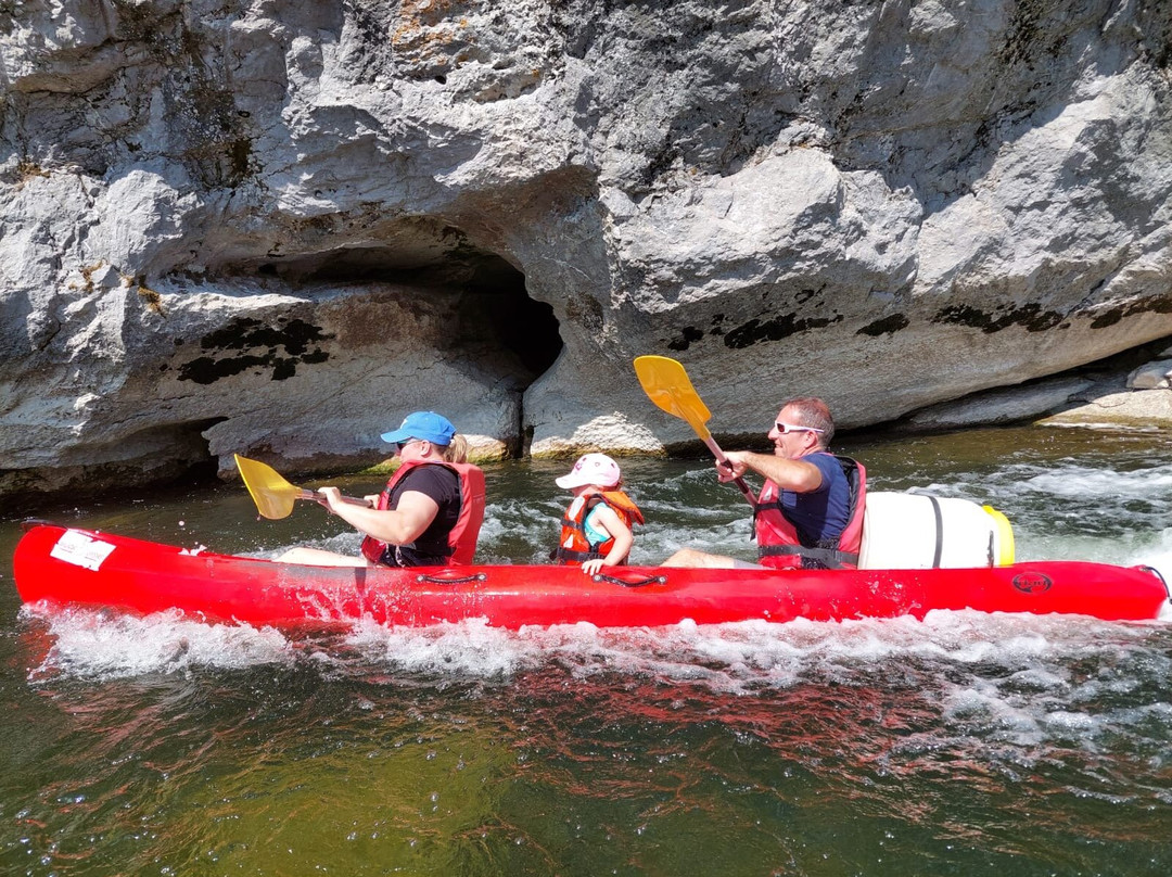 Moniteur Canoë Ardèche Familles Enfants