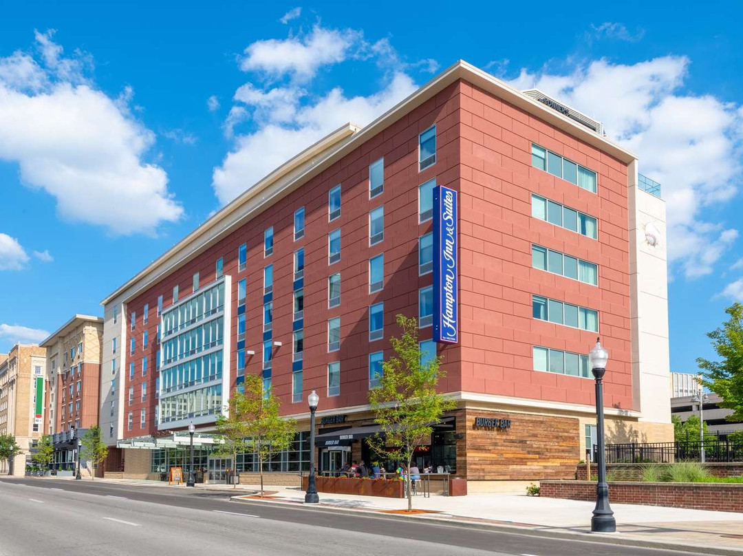 韦恩堡酒店住宿-Hampton Inn & Suites Fort Wayne Downtown