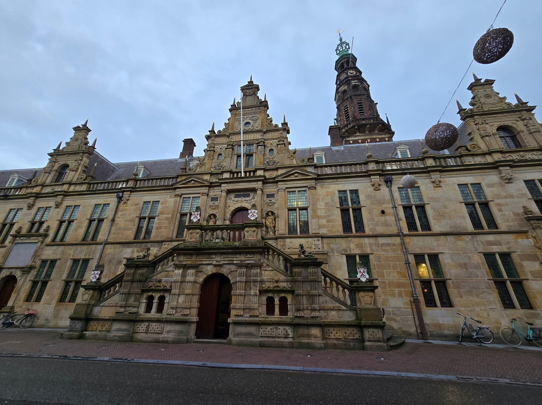 het Stadhuis van Leiden uit 1596-莱顿必去景点