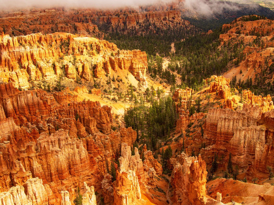 Inspiration Point-布莱斯峡谷国家公园必去景点