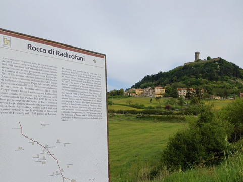 Via Francigena Tappa 37 Radicofani - Acquapendente-Radicofani必去景点