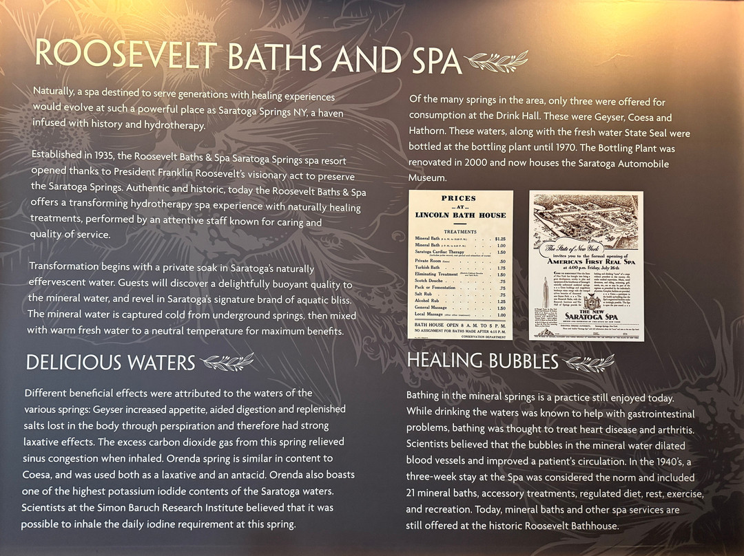 Roosevelt Baths & Spa-萨拉托加温泉必去景点
