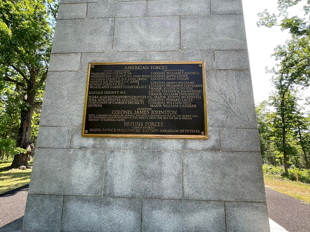 Kings Mountain National Military Park-Blacksburg必去景点