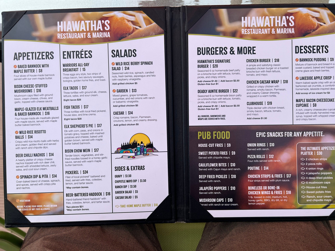Hiawatha’s Restaurant & Marina