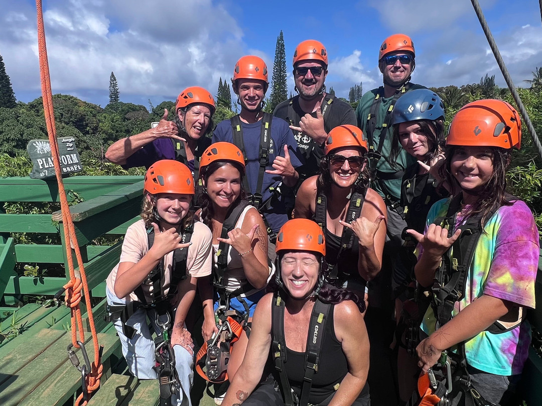 Jungle Zipline Maui-海库必去景点