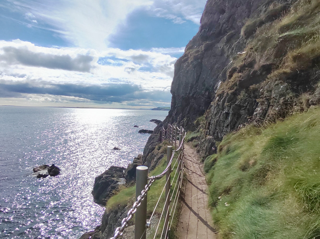 The Gobbins Cliff Path-Larne必去景点