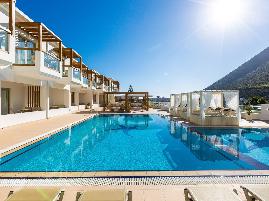 Milopotamos酒店住宿-Nostos Beach Boutique Hotel