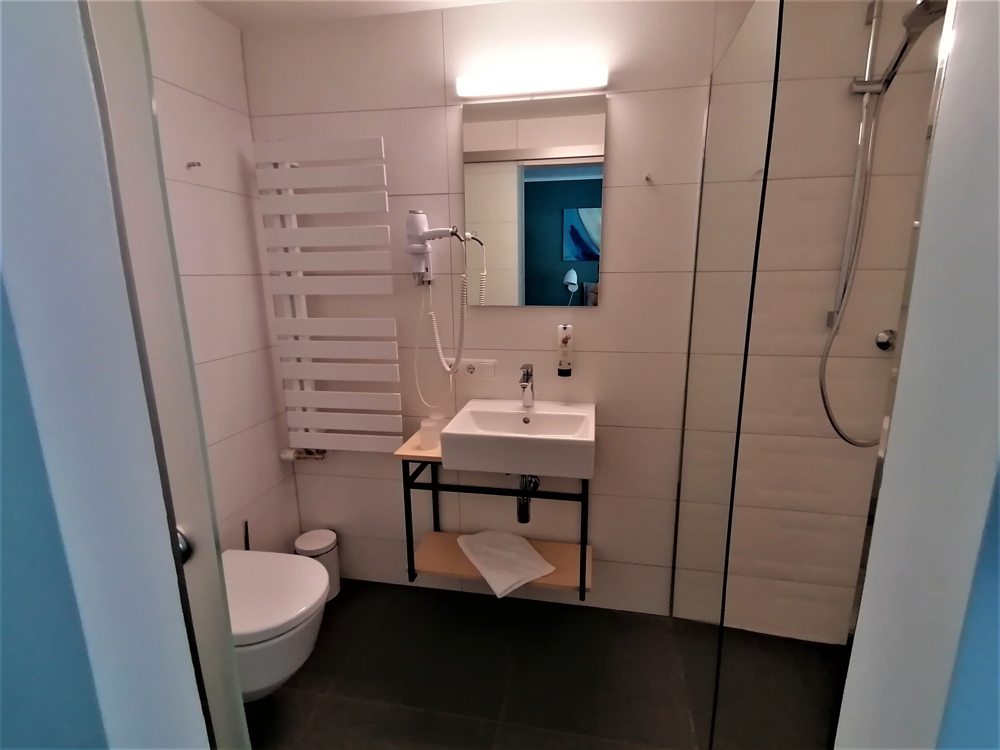 Hotel & Café Mühlenglück-浴室