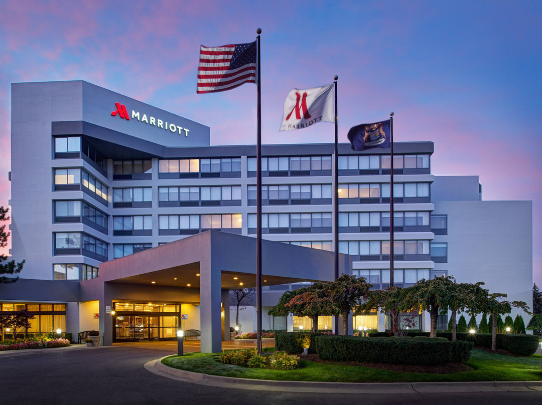 底特律南菲尔德万豪酒店主图