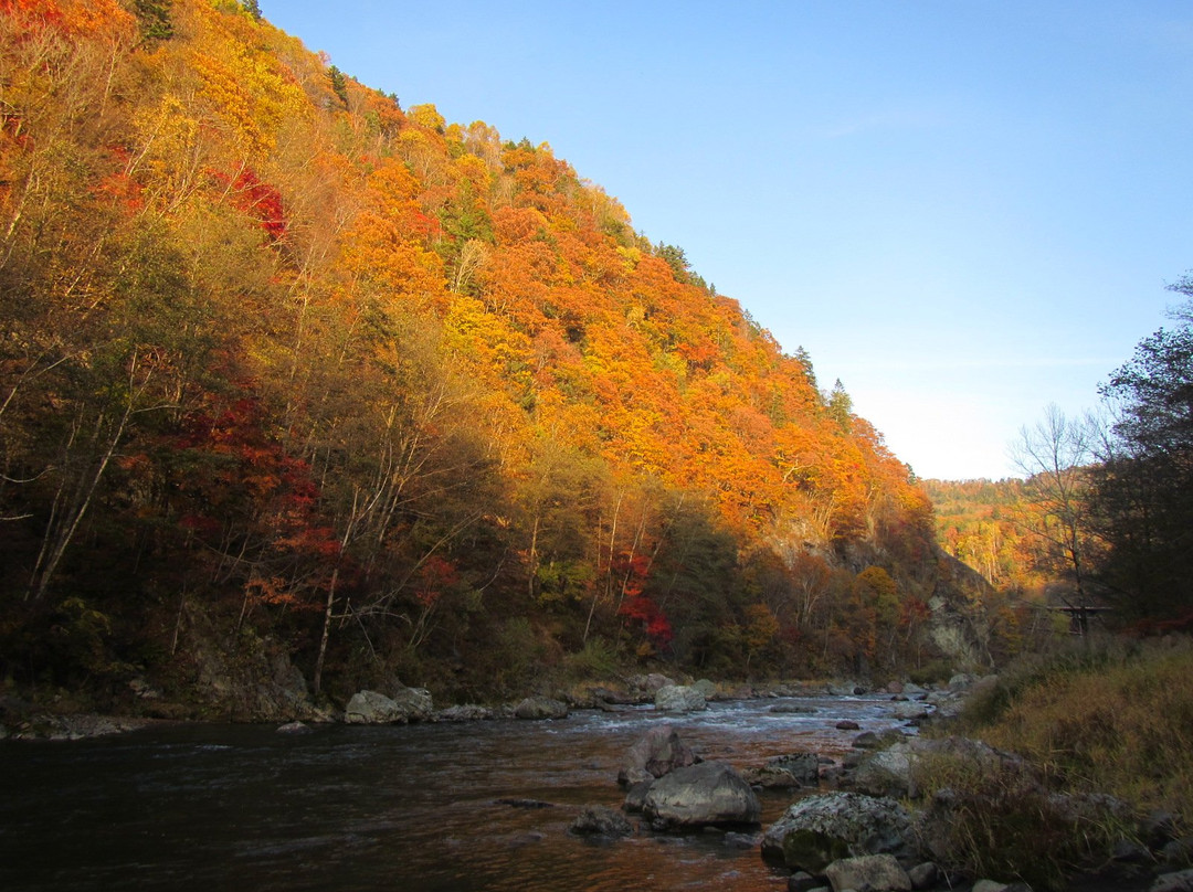 Akaiwa Seigan Canyon-占冠村必去景点