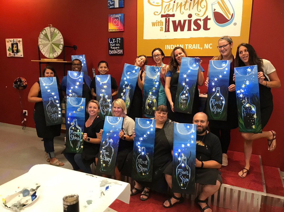Painting with a Twist-Indian Trail必去景点