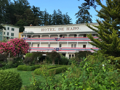 Roche Harbor Colors Ceremony-Roche Harbor必去景点