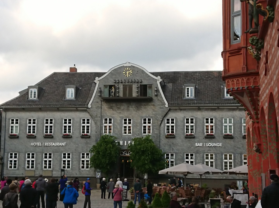 Glocken- und Figurenspiel am Markt-戈斯拉尔必去景点
