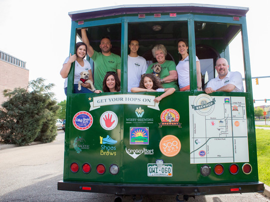 BrewHop Trolley-朗蒙特必去景点