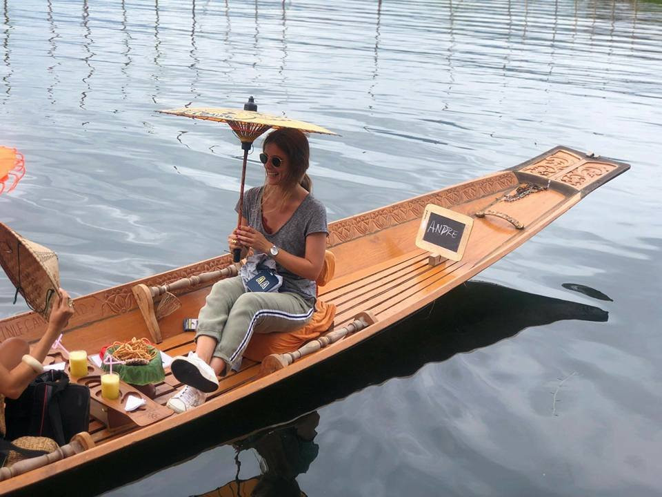Inle Canoe Lady-Nampan必去景点