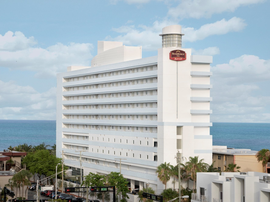 庞帕诺比奇酒店住宿-Residence Inn by Marriott Fort Lauderdale Pompano Beach/Oceanfront