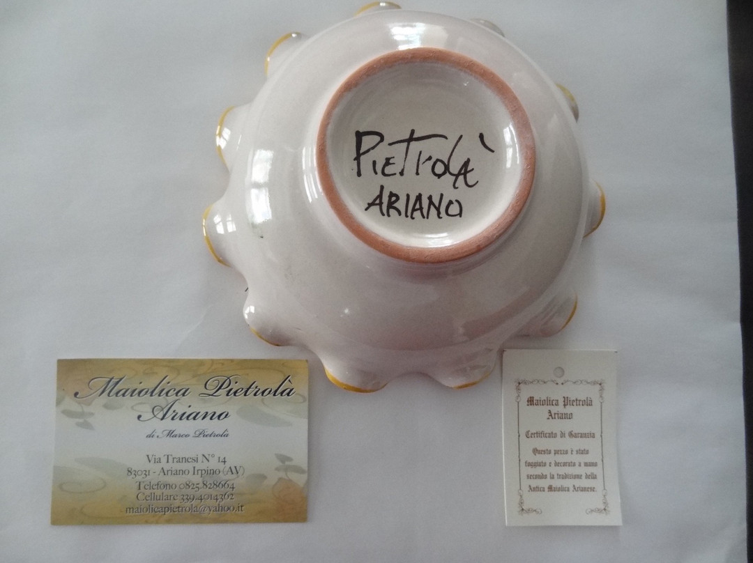 Maiolica Pietrolà Ariano景点图片