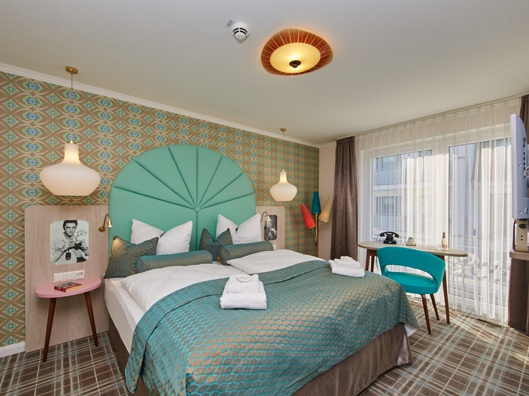 比苏姆酒店住宿-Bernstein-Hotel "50's Seaside Motel"