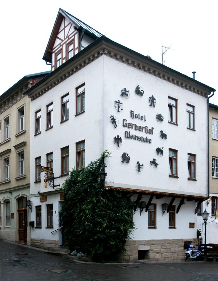 Hotel Weinstube Gerberhof-浴室