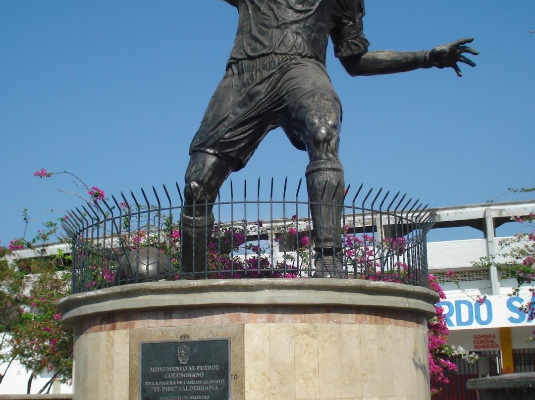 Carlos El Pibe Valderrama Statue景点图片