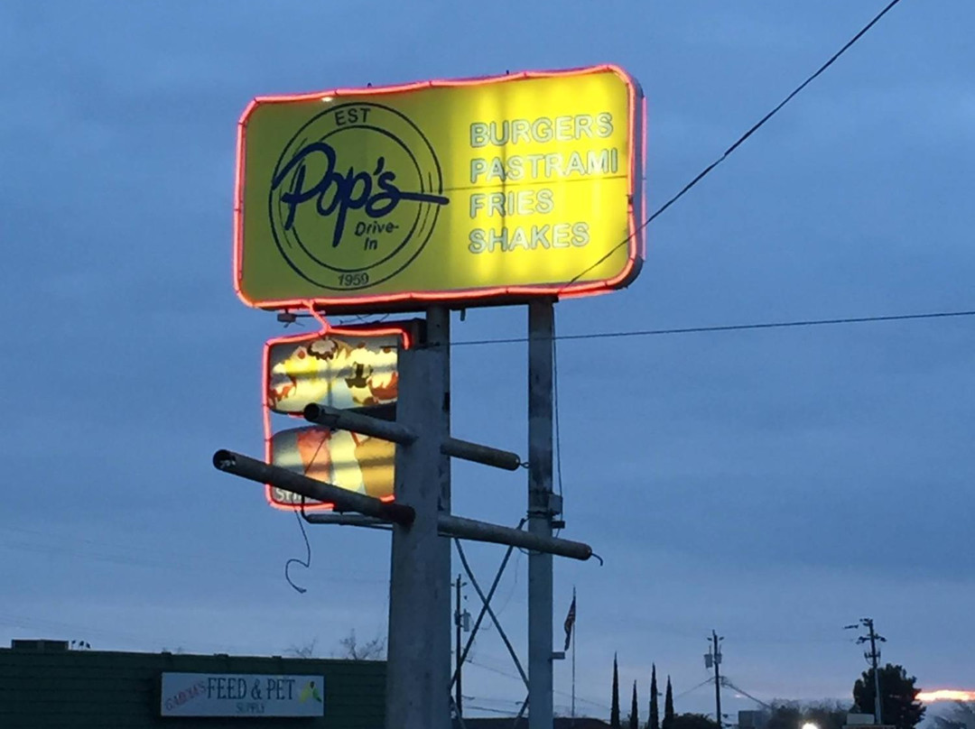 Edison餐馆和美食-Pop's Drive-In