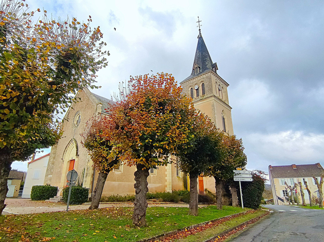 Église Saint-Martin de Moussac-Moussac必去景点