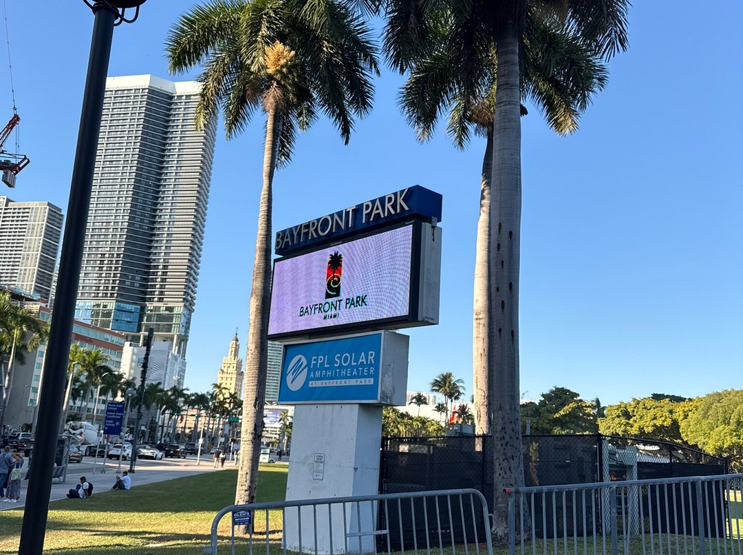 FPL Solar Amphitheater at Bayfront Park-迈阿密必去景点