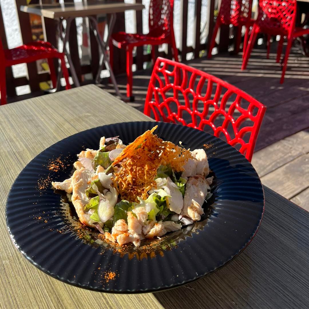 Hôtel Chalet Sainte-Anne-餐饮