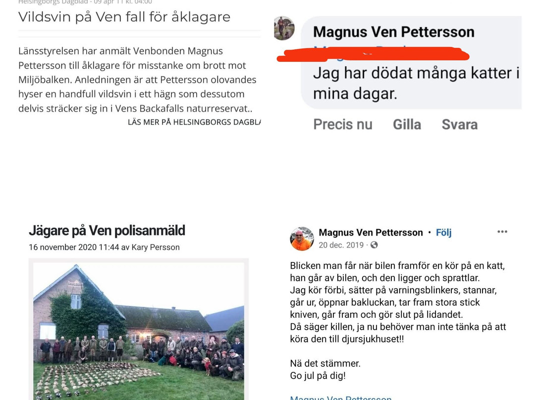 Natursköna Gamlegård på Ön Ven