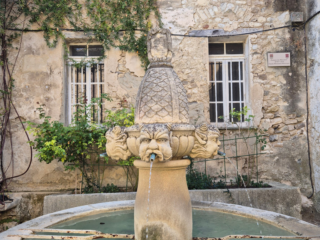 Fontaine des Mascarons de Seguret-Seguret必去景点