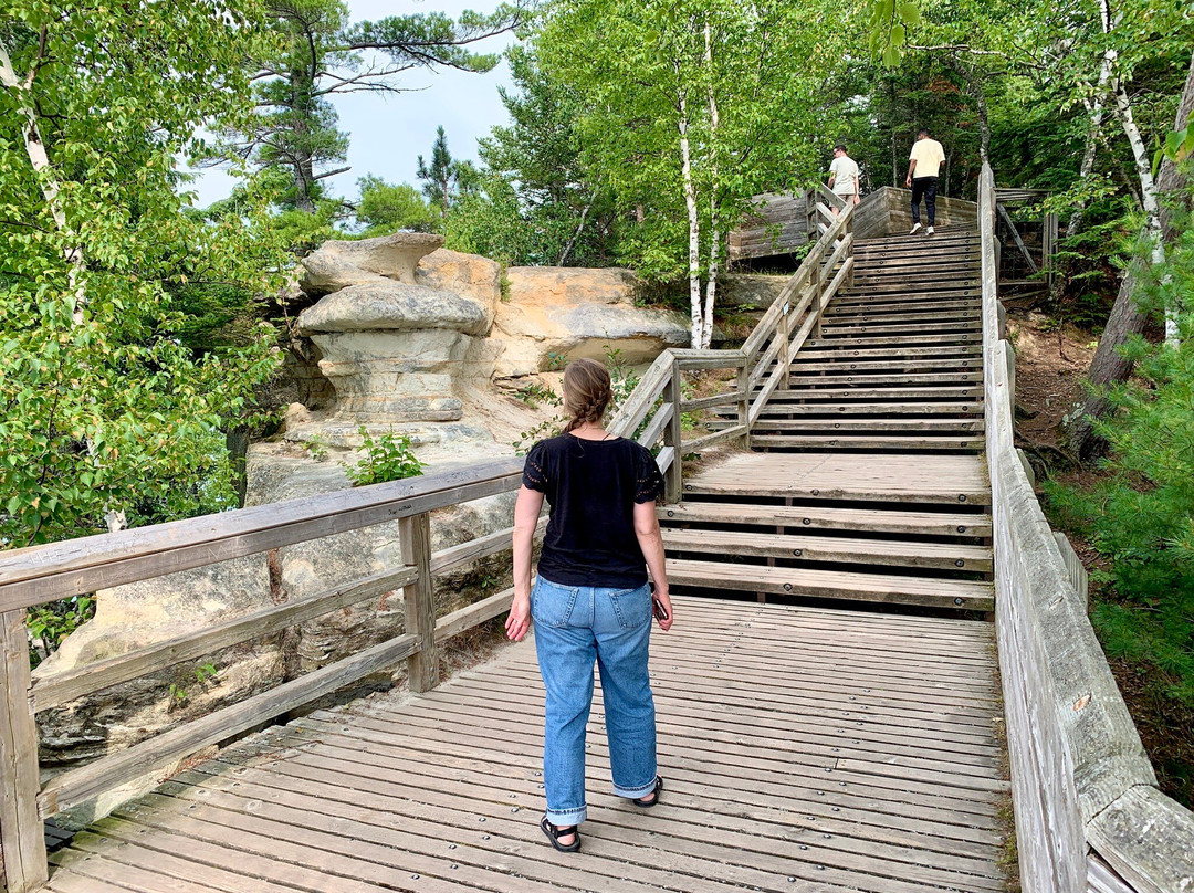 Miners Castle Rock-缪尼辛必去景点