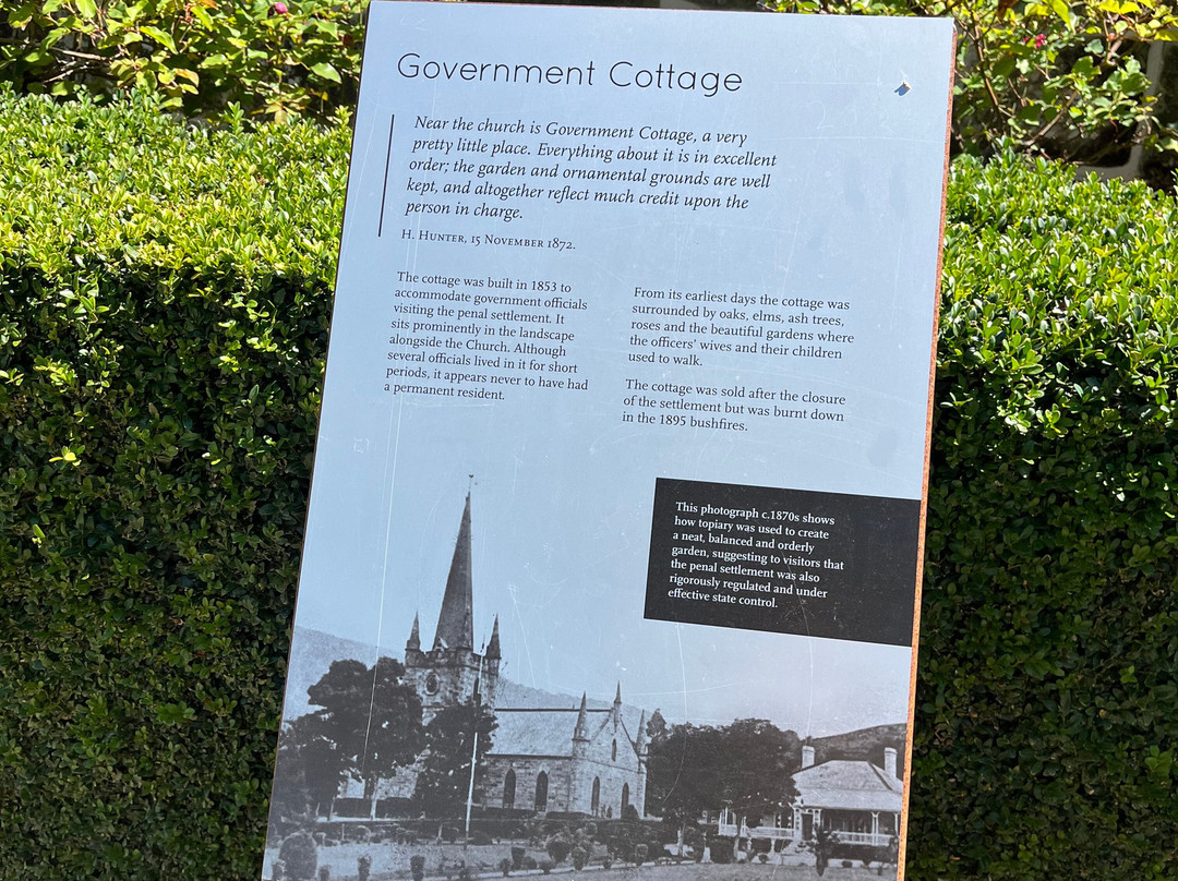 Government Cottage-亚瑟港必去景点