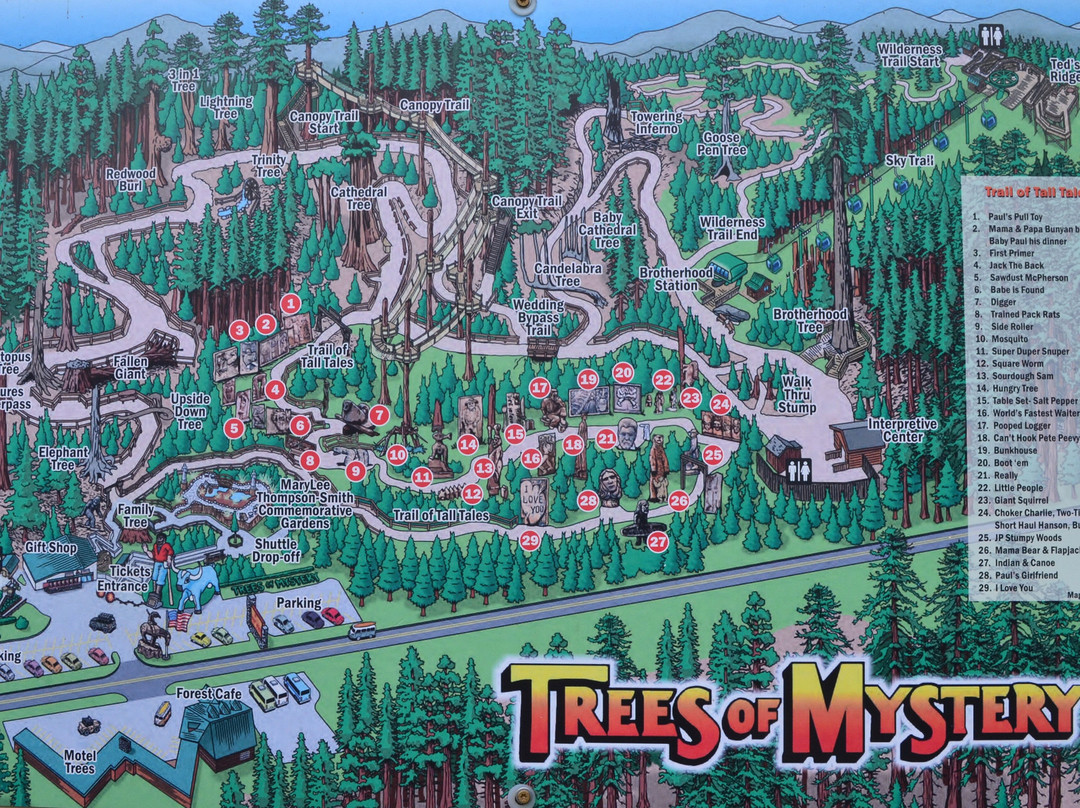 Trees of Mystery-克拉马斯必去景点