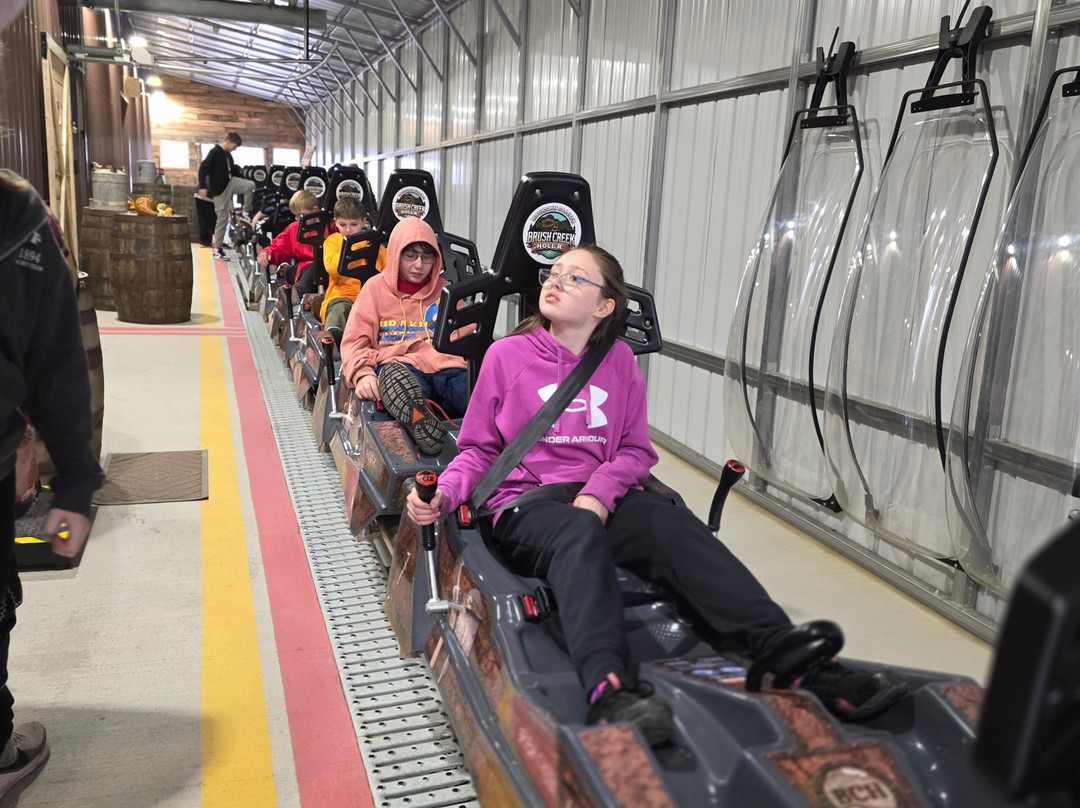 Brush Creek Holl'r Mountain Coaster-普林斯顿必去景点