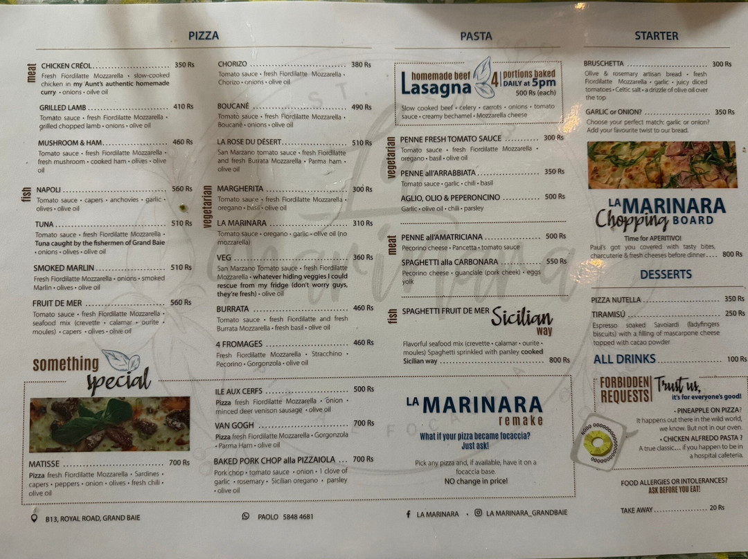 La Marinara - Focaccia Lab