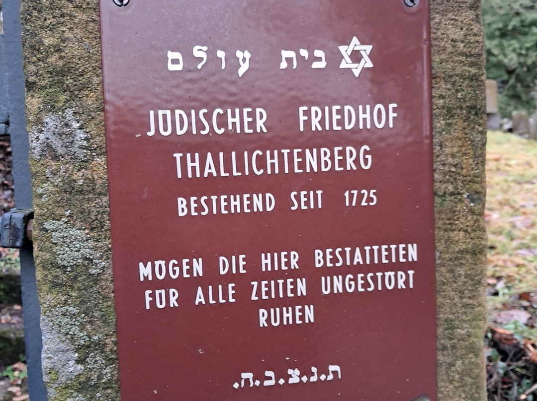 Jüdischer Friedhof Thallichtenberg