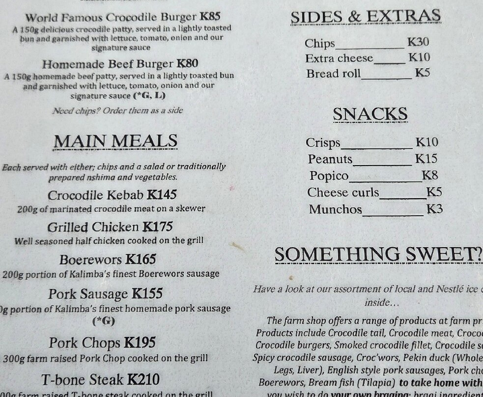 Kalimba Reptile Park-卢萨卡必去景点