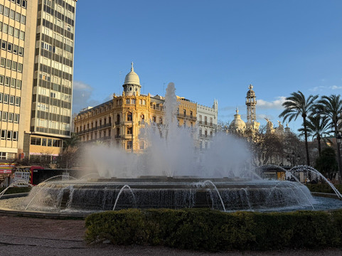 Plaça del Ajuntament-巴伦西亚必去景点