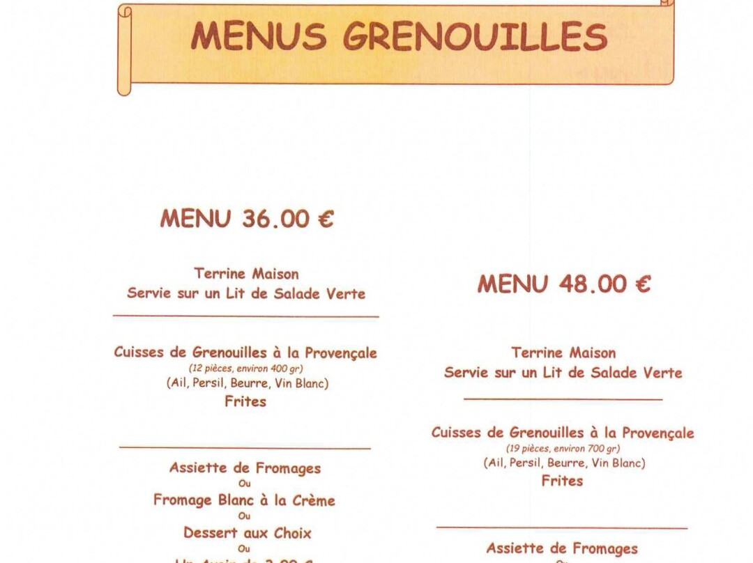 Le Coin Tranquille Restaurant