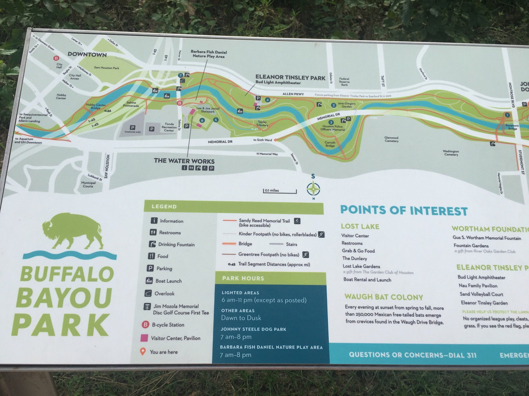Buffalo Bayou Park-休斯顿必去景点
